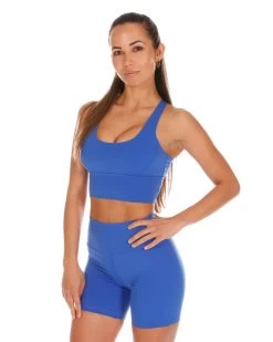 Elite Eleven Aura Bra - Electric Blue