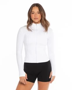 Elite Eleven Aura Jacket - White -Fit Style Shop AURA.SF 34
