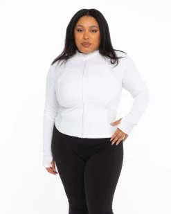 Elite Eleven Aura Jacket - White -Fit Style Shop AURA.SF 51