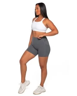 Elite Eleven Aura SF Ascend Shorts - Cloud Grey -Fit Style Shop AURA.SF 57