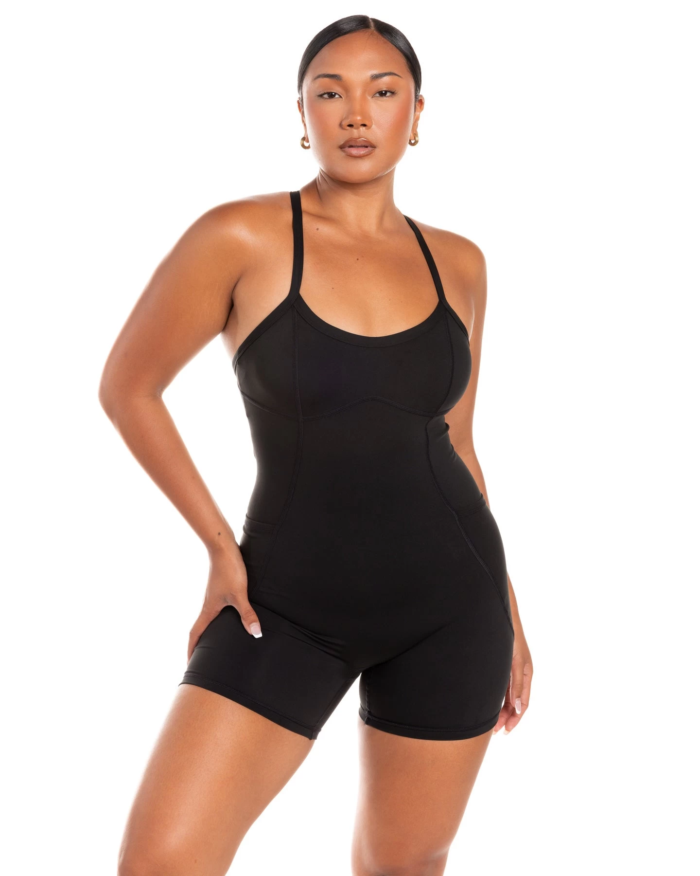 Elite Eleven Contour Unitard - Black 1 Elite Eleven Contour Unitard - Black