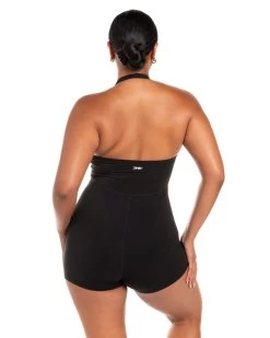 Elite Eleven Halter Unitard - Black -Fit Style Shop BIGECOMDAYOCT45584