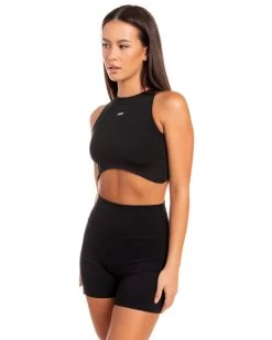Elite Eleven Aura Curve Tank - Black -Fit Style Shop BIGECOMDAYOCT45803