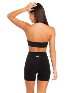 Elite Eleven Halter Scrunch Bra - Black 11 Elite Eleven Halter Scrunch Bra - Black -Fit Style Shop BIGECOMDAYOCT46244