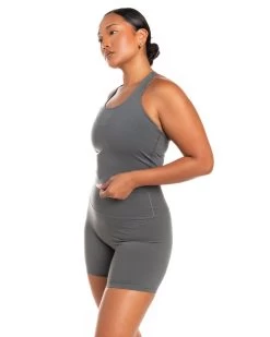 Elite Eleven Aura Racer Tank - Cloud Grey 10 Elite Eleven Aura Racer Tank - Cloud Grey -Fit Style Shop BIGECOMDAYOCT46918