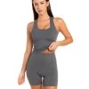 Elite Eleven Aura Racer Tank - Cloud Grey