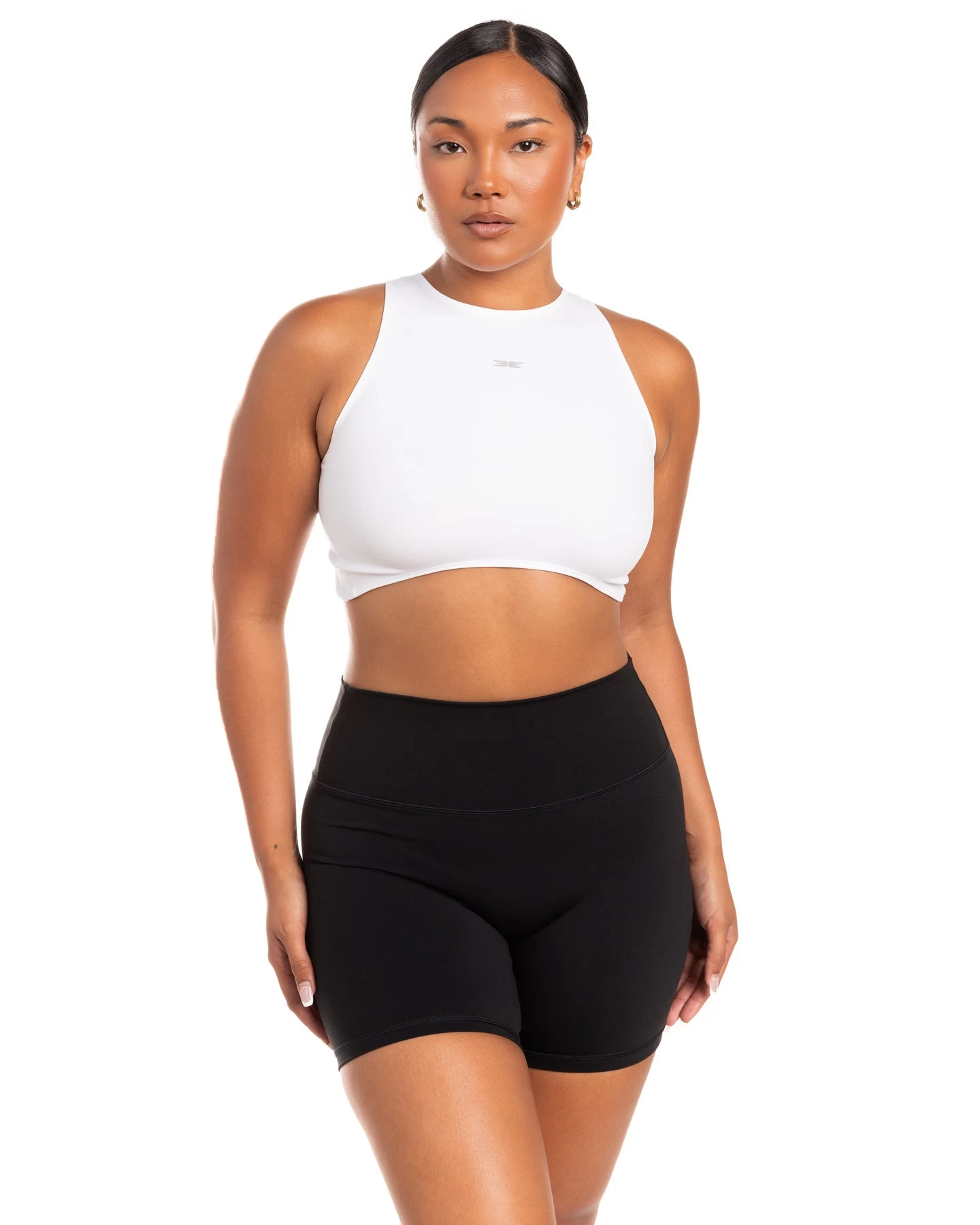 Elite Eleven Aura Curve Tank - White 1 Elite Eleven Aura Curve Tank - White