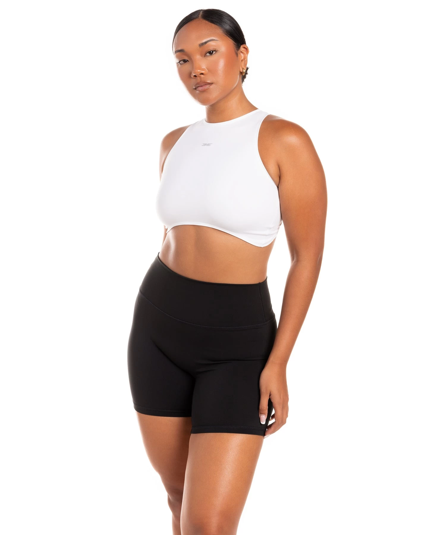 Elite Eleven Aura Curve Tank - White 4 Elite Eleven Aura Curve Tank - White - Image 4