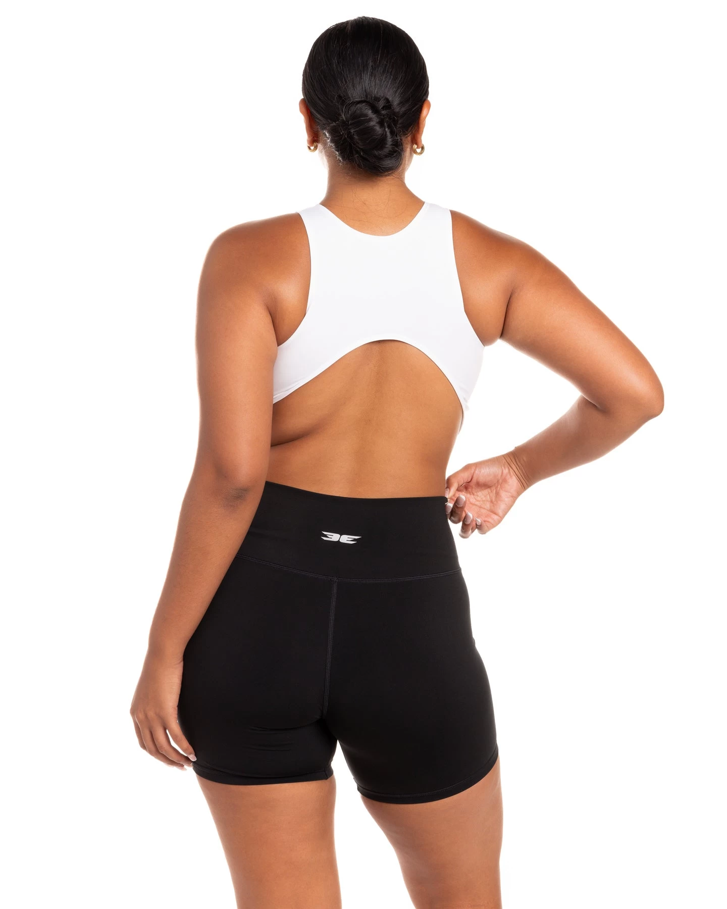 Elite Eleven Aura Curve Tank - White 2 Elite Eleven Aura Curve Tank - White - Image 2