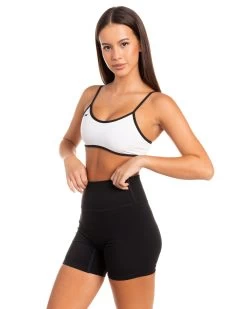 Elite Eleven Micro Contrast Bra - White 9 Elite Eleven Micro Contrast Bra - White -Fit Style Shop BIGECOMDAYOCT48051