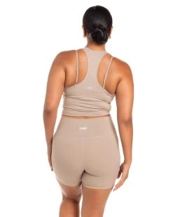 Elite Eleven Aura Racer Tank - Vintage Khaki 11 Elite Eleven Aura Racer Tank - Vintage Khaki -Fit Style Shop BIGECOMDAYOCT49020