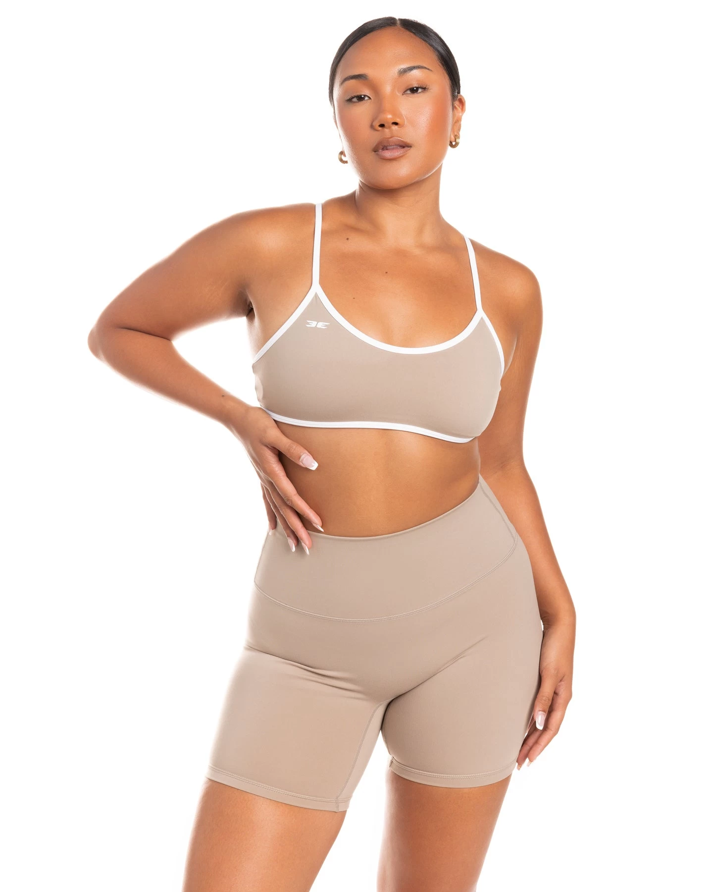 Elite Eleven Micro Contrast Bra - Vintage Khaki 1 Elite Eleven Micro Contrast Bra - Vintage Khaki