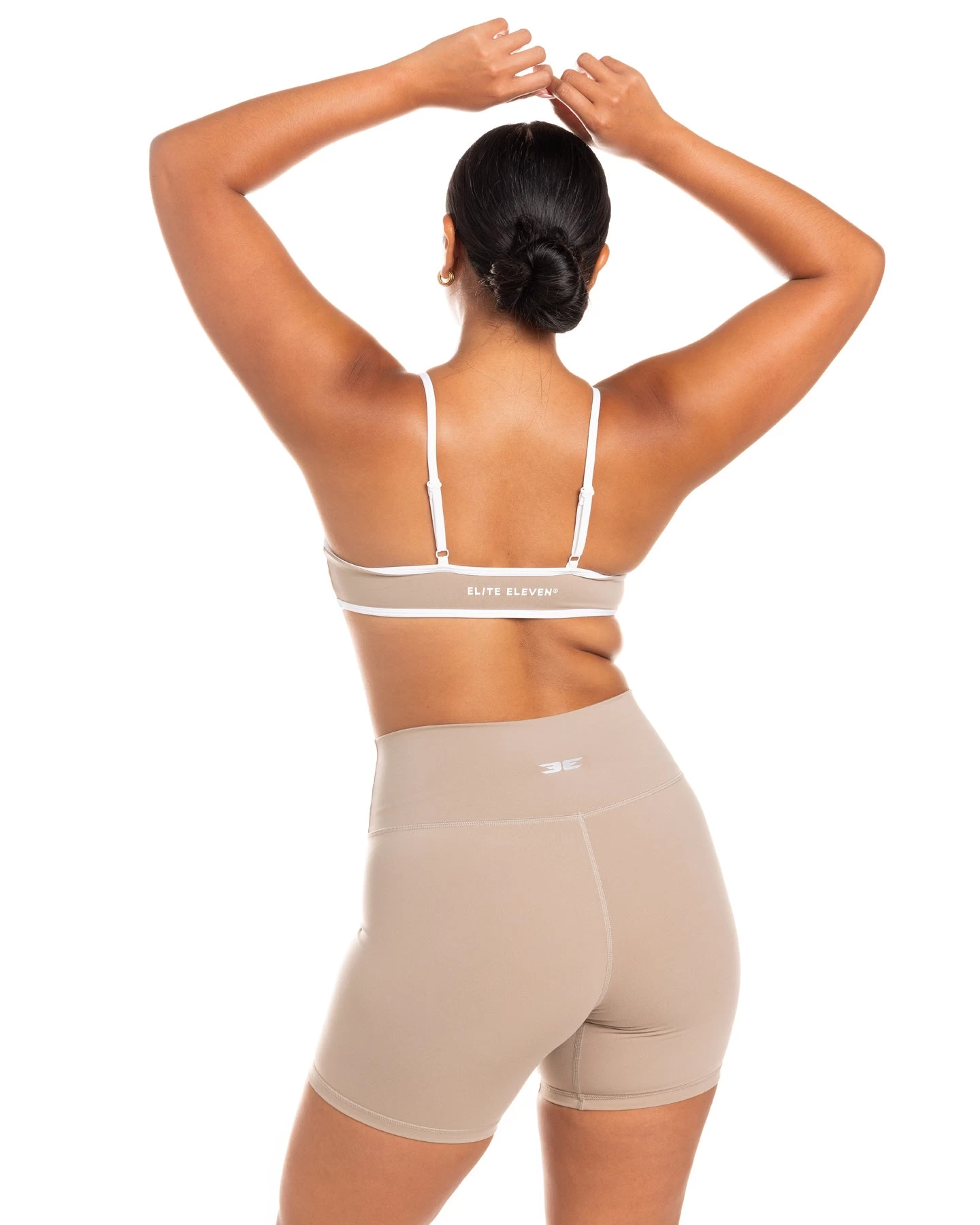 Elite Eleven Micro Contrast Bra - Vintage Khaki 2 Elite Eleven Micro Contrast Bra - Vintage Khaki - Image 2