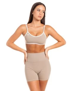 Elite Eleven Micro Contrast Bra - Vintage Khaki 8 Elite Eleven Micro Contrast Bra - Vintage Khaki -Fit Style Shop BIGECOMDAYOCT49201