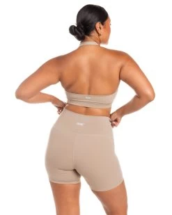 Elite Eleven Halter Bra - Vintage Khaki 11 Elite Eleven Halter Bra - Vintage Khaki -Fit Style Shop BIGECOMDAYOCT49251