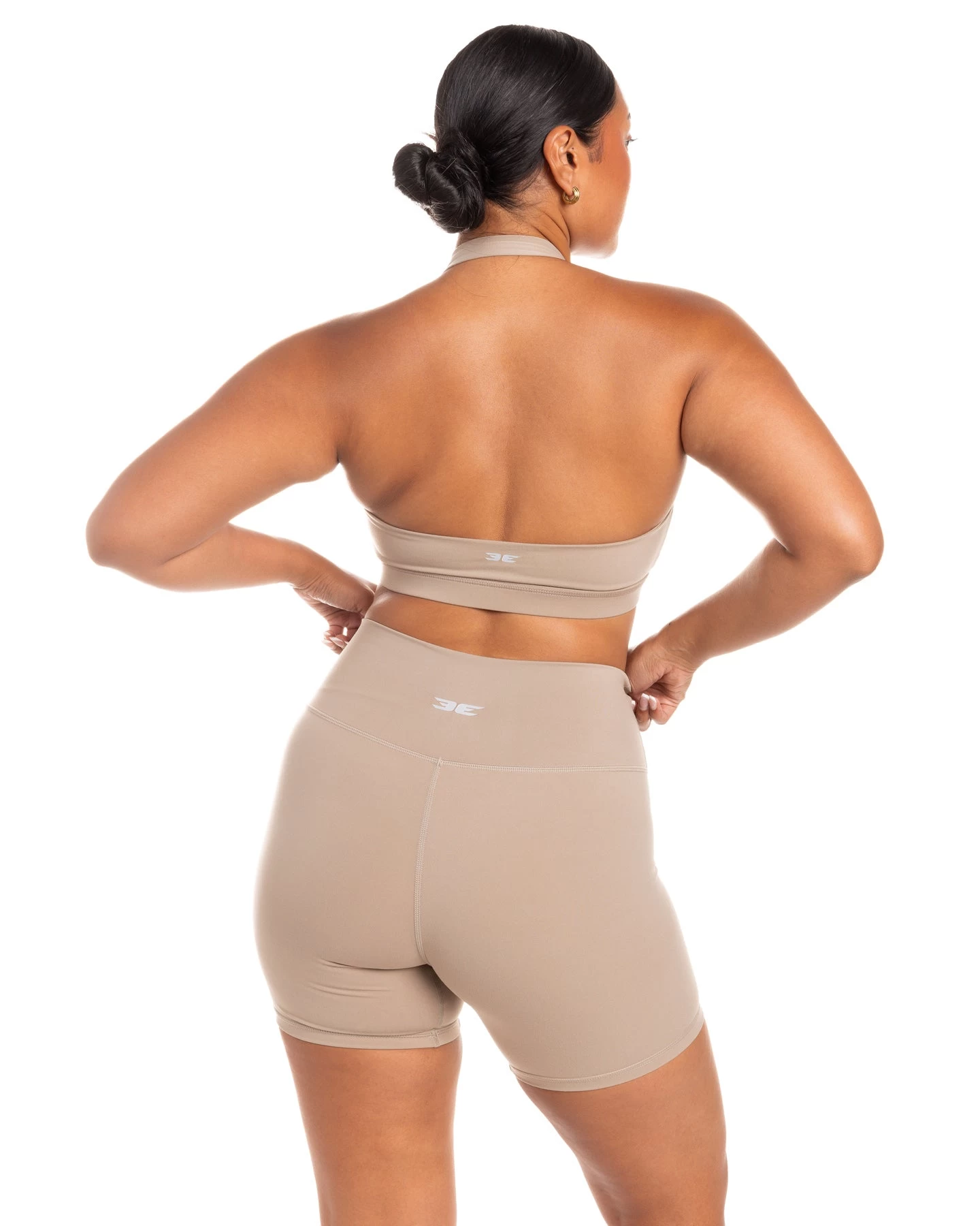 Elite Eleven Halter Bra - Vintage Khaki 6 Elite Eleven Halter Bra - Vintage Khaki - Image 6