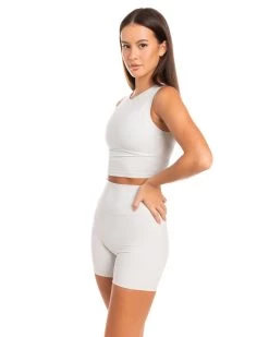 Elite Eleven Aura Boxy Tank - Moonlight Grey