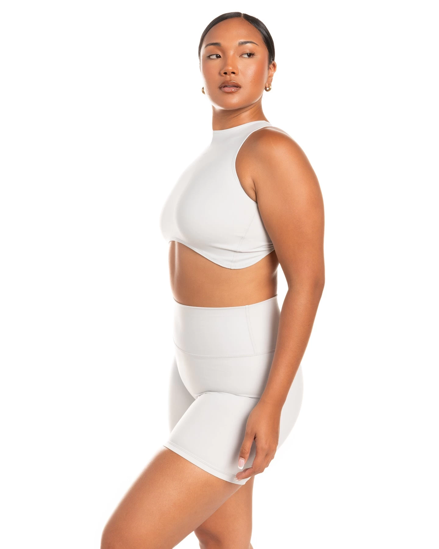 Elite Eleven Aura Curve Tank - Moonlight Grey 4 Elite Eleven Aura Curve Tank - Moonlight Grey - Image 4