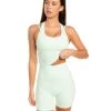 Elite Eleven Aura Racer Tank - Soft Jade