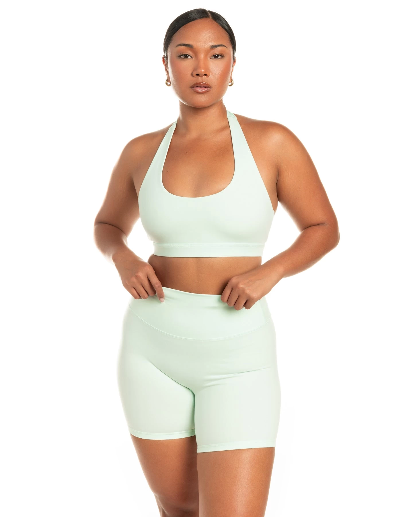 Elite Eleven Halter Bra - Soft Jade 3 Elite Eleven Halter Bra - Soft Jade - Image 3