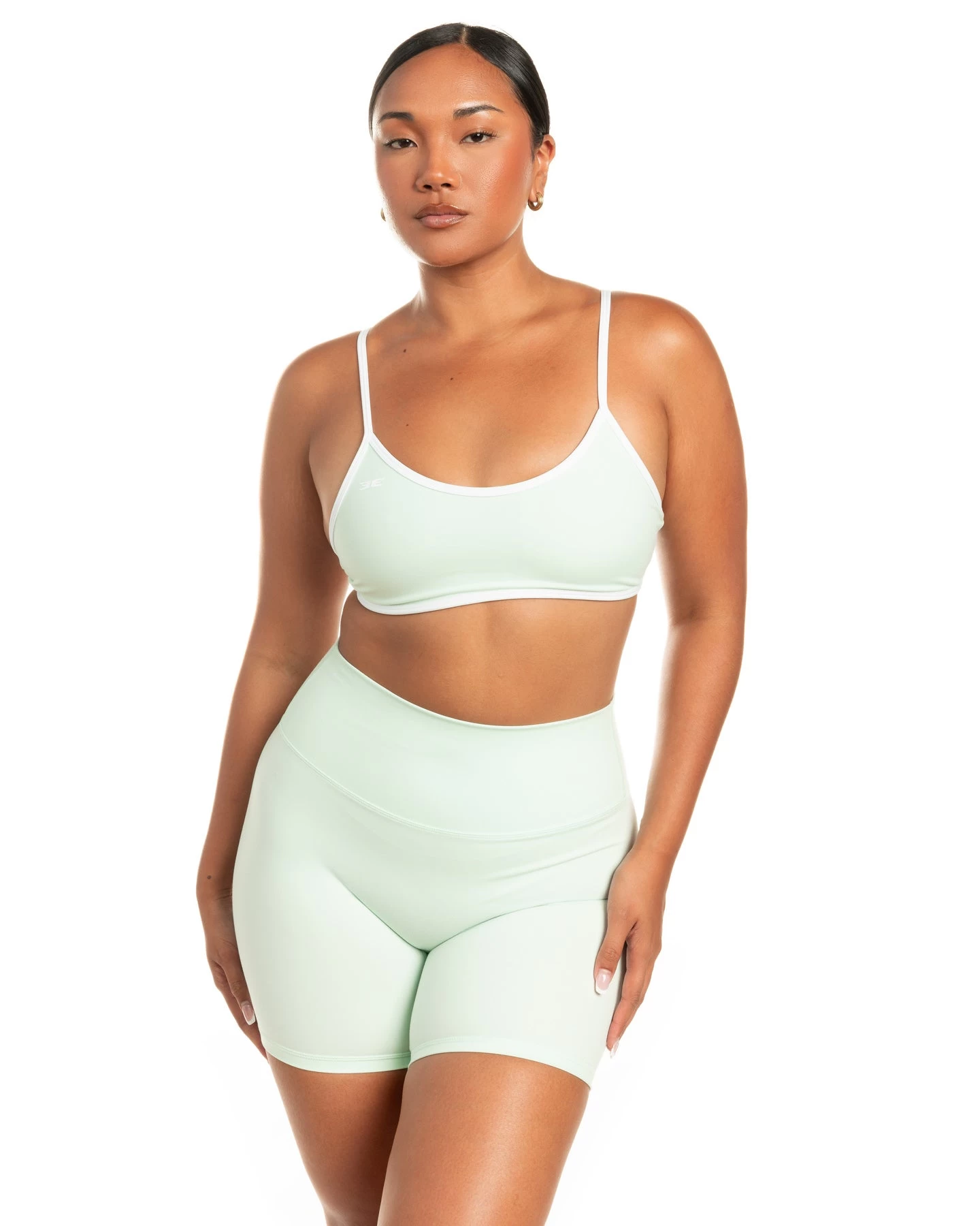 Elite Eleven Micro Contrast Bra - Soft Jade 1 Elite Eleven Micro Contrast Bra - Soft Jade