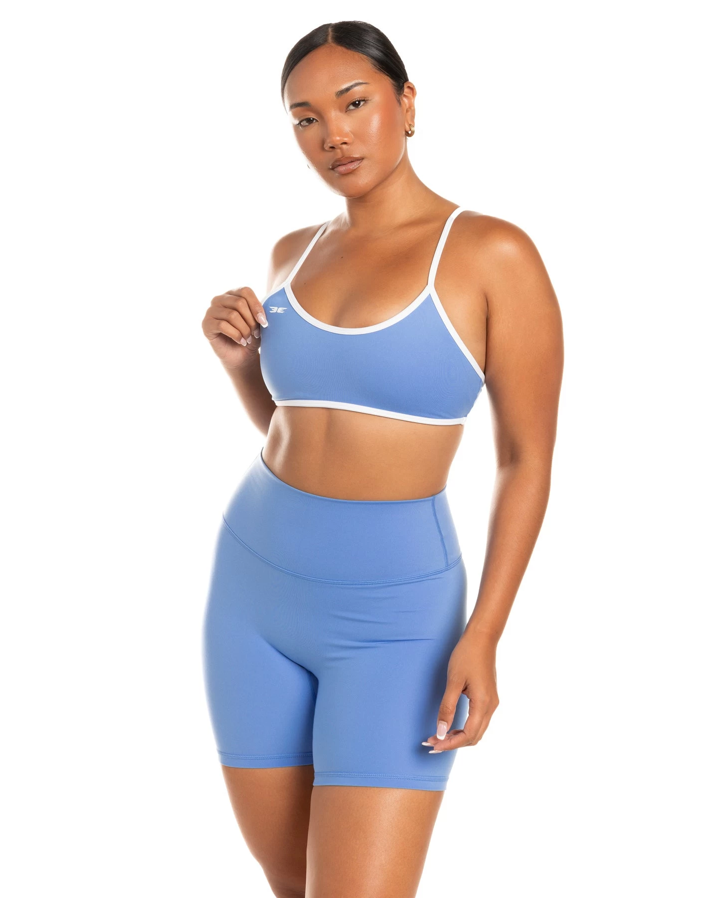 Elite Eleven Micro Contrast Bra - Powder Blue 5 Elite Eleven Micro Contrast Bra - Powder Blue - Image 5