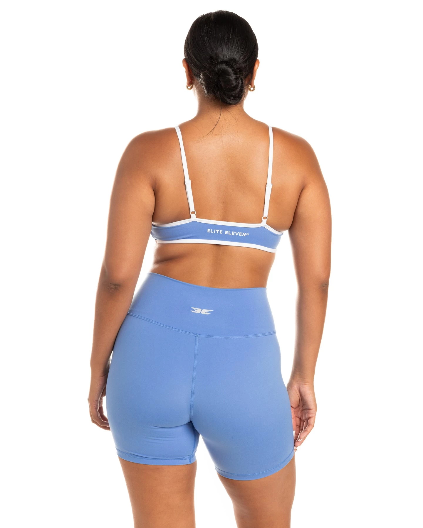 Elite Eleven Micro Contrast Bra - Powder Blue 6 Elite Eleven Micro Contrast Bra - Powder Blue - Image 6