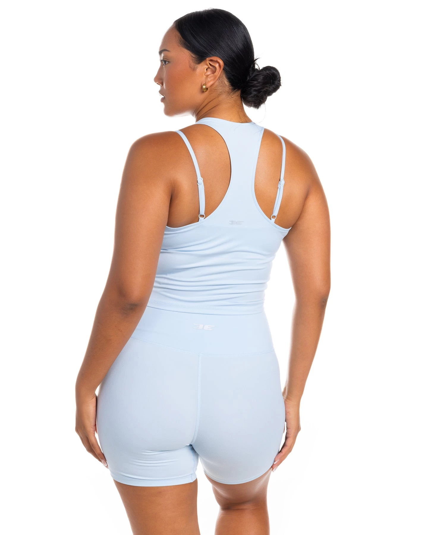 Elite Eleven Aura Racer Tank - Sky Blue 2 Elite Eleven Aura Racer Tank - Sky Blue - Image 2
