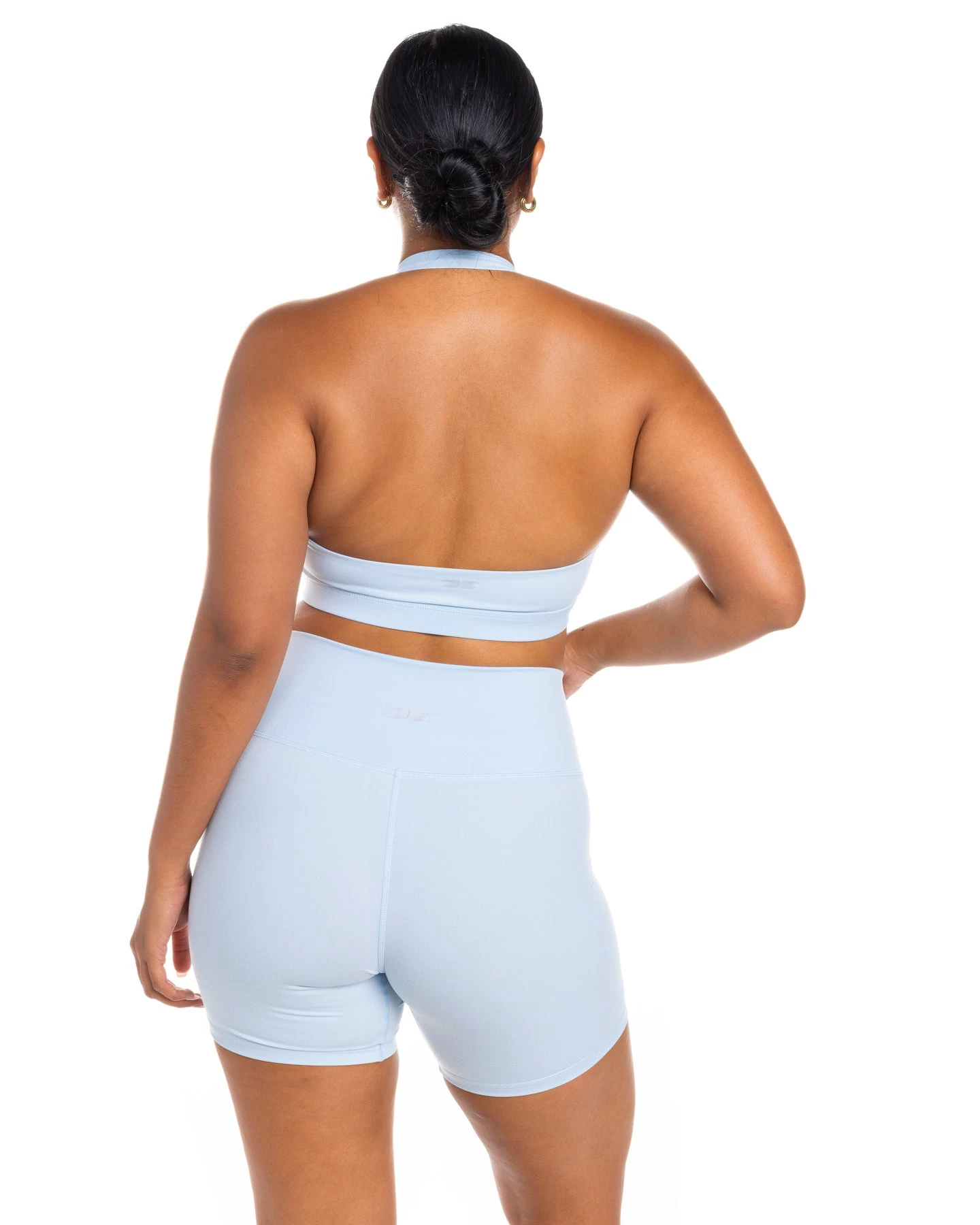 Elite Eleven Halter Bra - Sky Blue 2 Elite Eleven Halter Bra - Sky Blue - Image 2