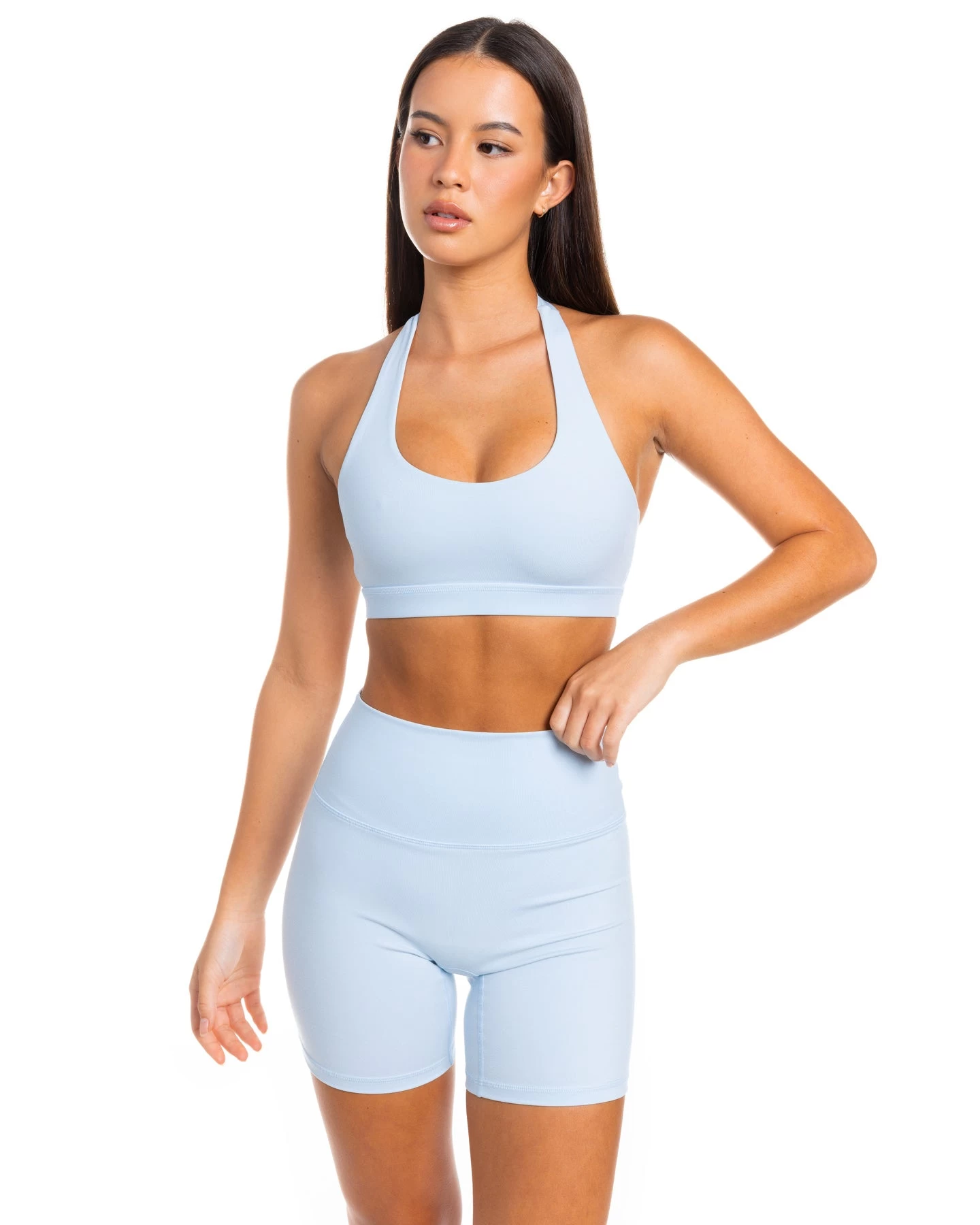 Elite Eleven Halter Bra - Sky Blue 3 Elite Eleven Halter Bra - Sky Blue - Image 3