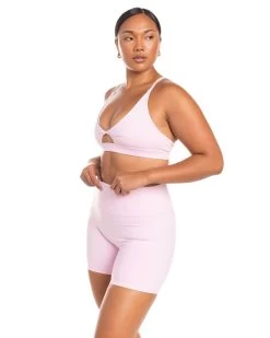 Elite Eleven Micro Twist Bra - Blush Pink -Fit Style Shop BIGECOMDAYOCT52869