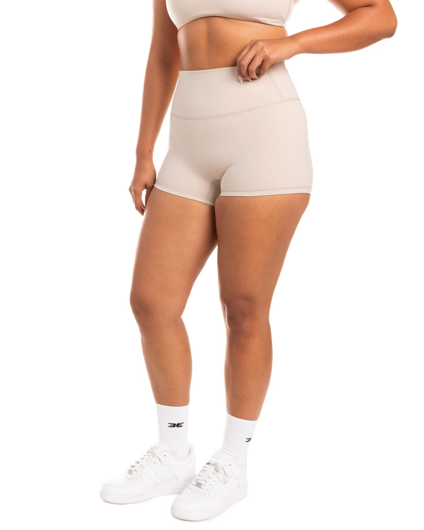 Elite Eleven Aura SF Micro Shorts - Oat Latte 7 Elite Eleven Aura SF Micro Shorts - Oat Latte - Image 7