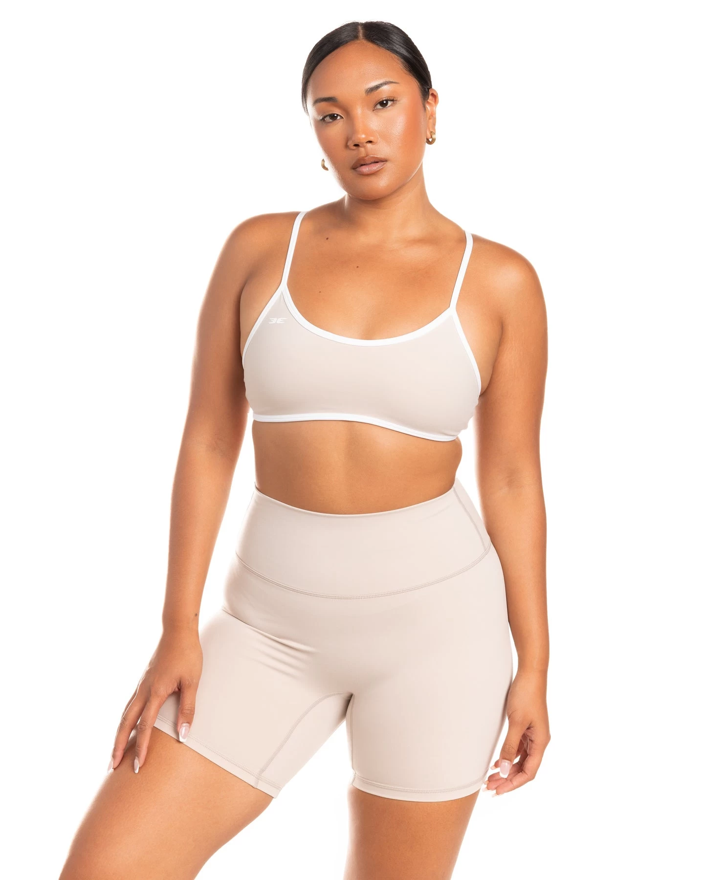 Elite Eleven Micro Contrast Bra - Oat Latte 3 Elite Eleven Micro Contrast Bra - Oat Latte - Image 3