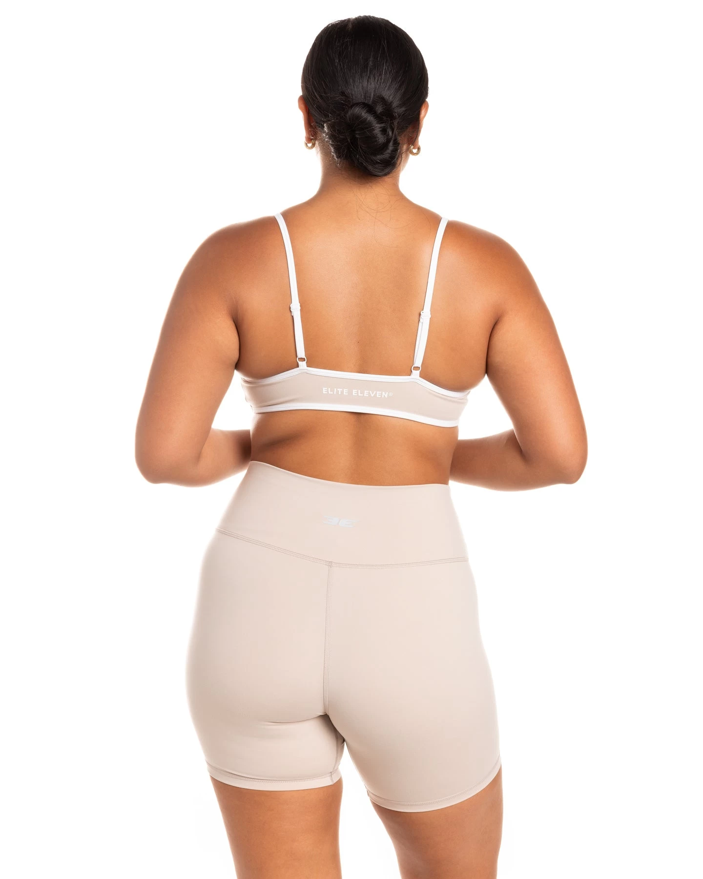 Elite Eleven Micro Contrast Bra - Oat Latte 6 Elite Eleven Micro Contrast Bra - Oat Latte - Image 6