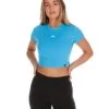 Elite Eleven Elite Crop Tee - Electric Blue
