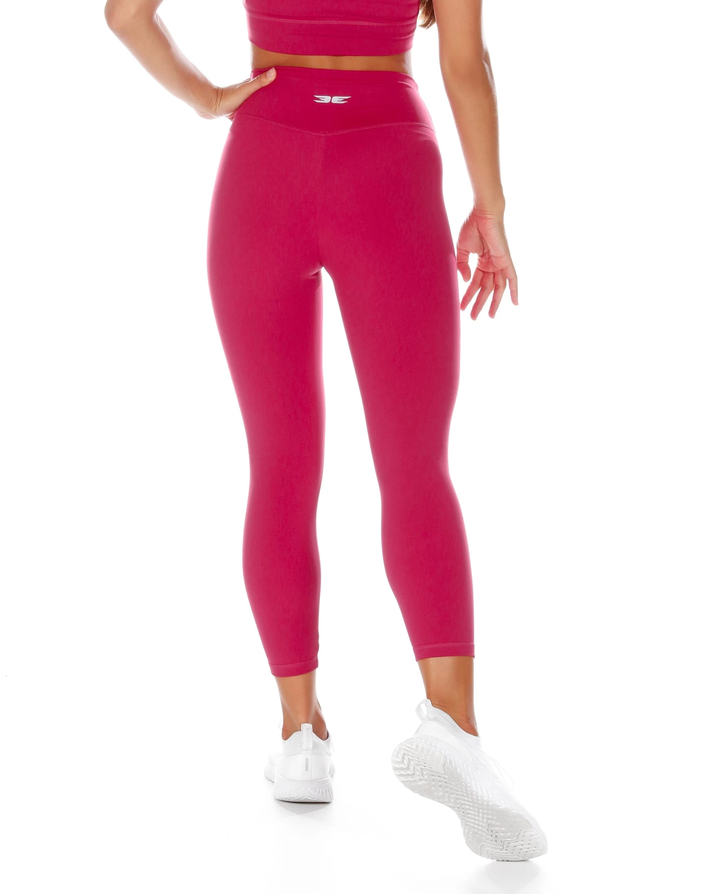 Elite Eleven 7/8 Cross Over Leggings - Purple 4 Elite Eleven 7/8 Cross Over Leggings - Purple - Image 4
