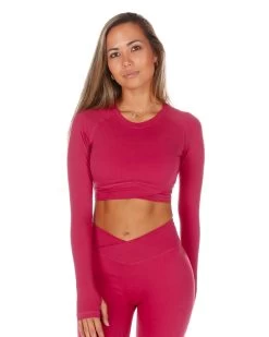 Elite Eleven Cross Over Long Sleeve - Purple -Fit Style Shop CROSS.SUM .1 113of197