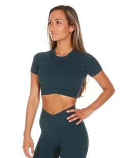 Elite Eleven Cross Over Tee - Deep Forest 7 Elite Eleven Cross Over Tee - Deep Forest -Fit Style Shop CROSS.SUM .1 130of197