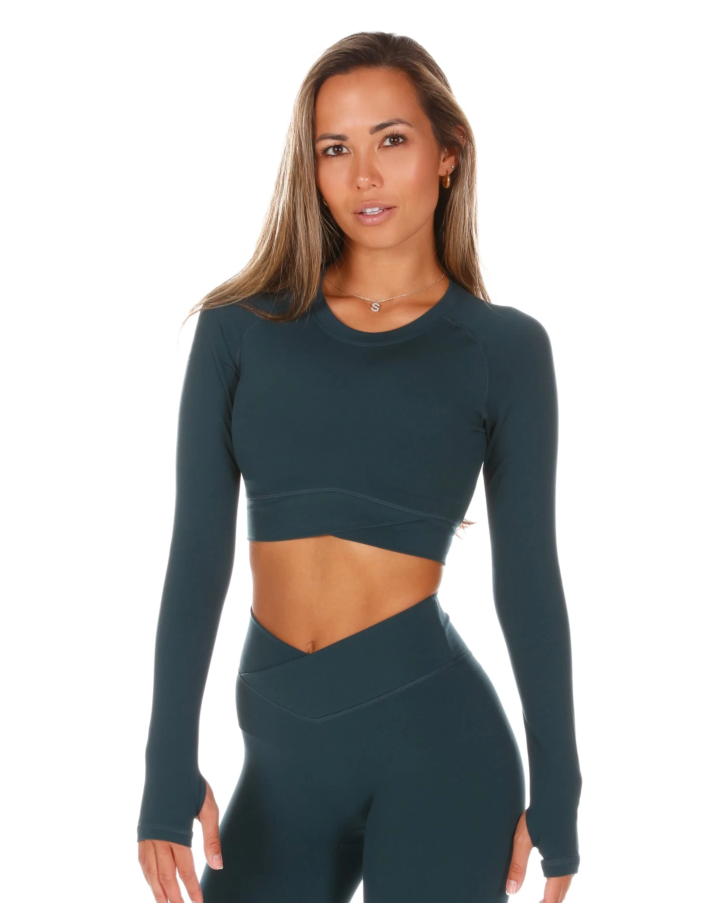 Elite Eleven Cross Over Long Sleeve - Deep Forest 1 Elite Eleven Cross Over Long Sleeve - Deep Forest