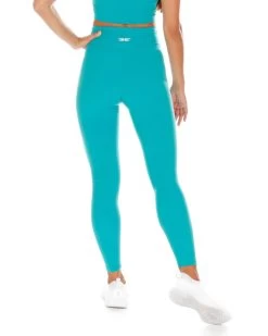 Elite Eleven Cross Over Leggings - Teal 7 Elite Eleven Cross Over Leggings - Teal -Fit Style Shop CROSS.SUM .1 14of197