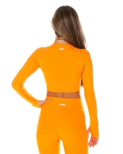 Elite Eleven Cross Over Long Sleeve - Bright Orange -Fit Style Shop CROSS.SUM .1 197of197