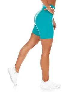 Elite Eleven Cross Over Shorts - Teal 7 Elite Eleven Cross Over Shorts - Teal -Fit Style Shop CROSS.SUM .1 4of197