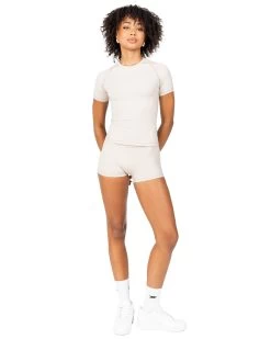 Elite Eleven Aura Tee - Oat Latte 6 Elite Eleven Aura Tee - Oat Latte -Fit Style Shop DECECOM2358258