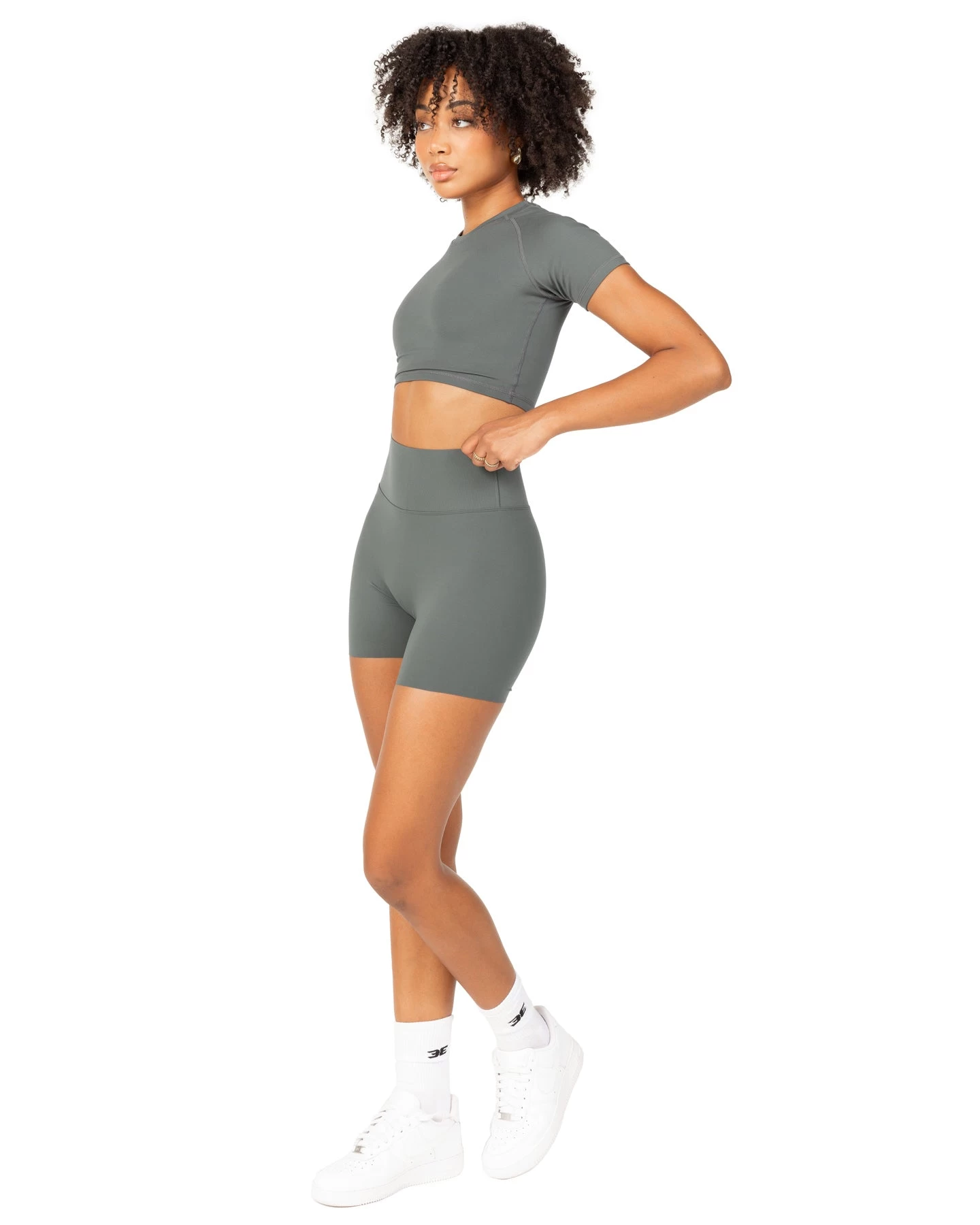 Elite Eleven Aura Bonded Shorts - Cloud Grey 3 Elite Eleven Aura Bonded Shorts - Cloud Grey - Image 3