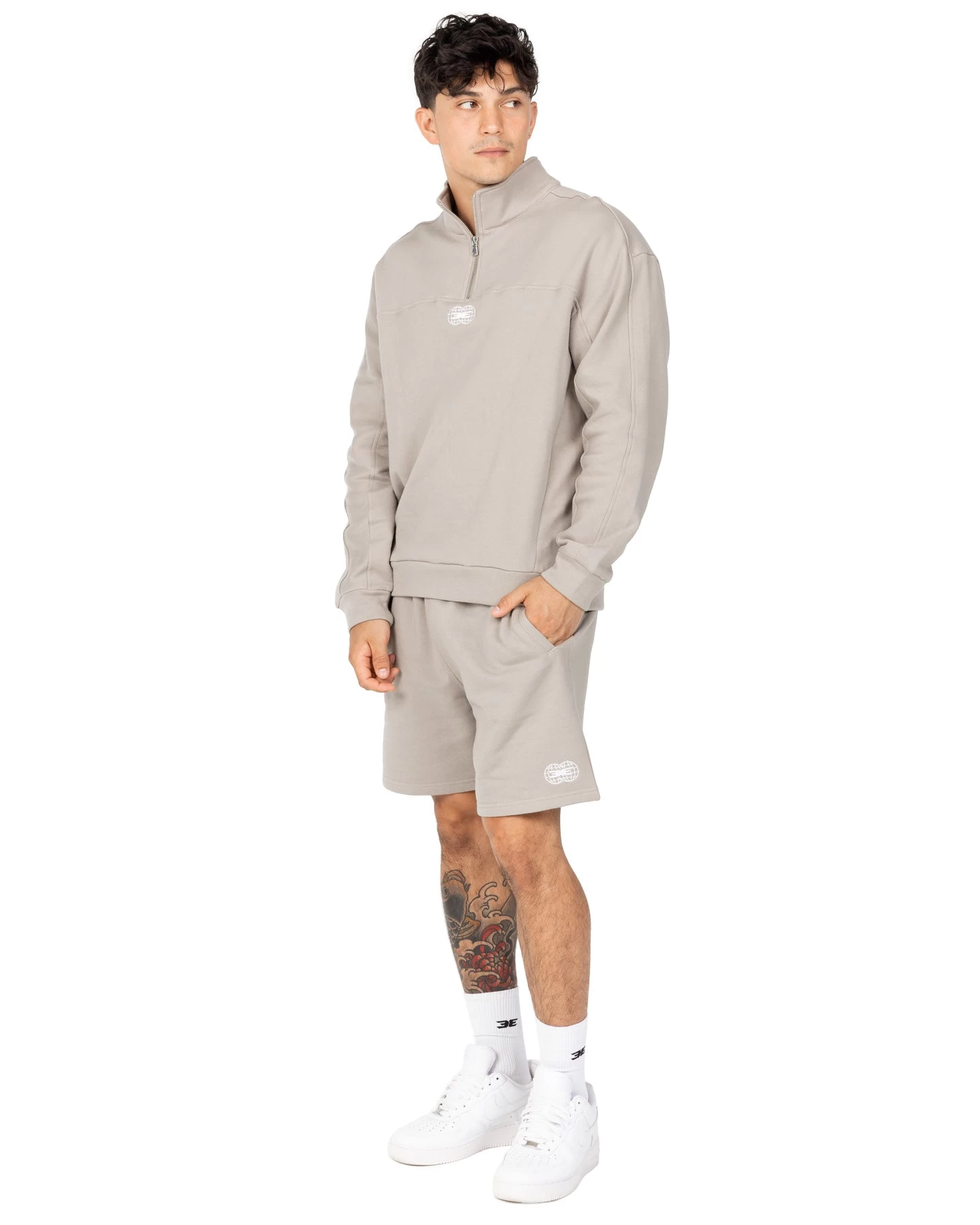 Elite Eleven Global Athletics Shorts - Vintage Khaki 6 Elite Eleven Global Athletics Shorts - Vintage Khaki - Image 6