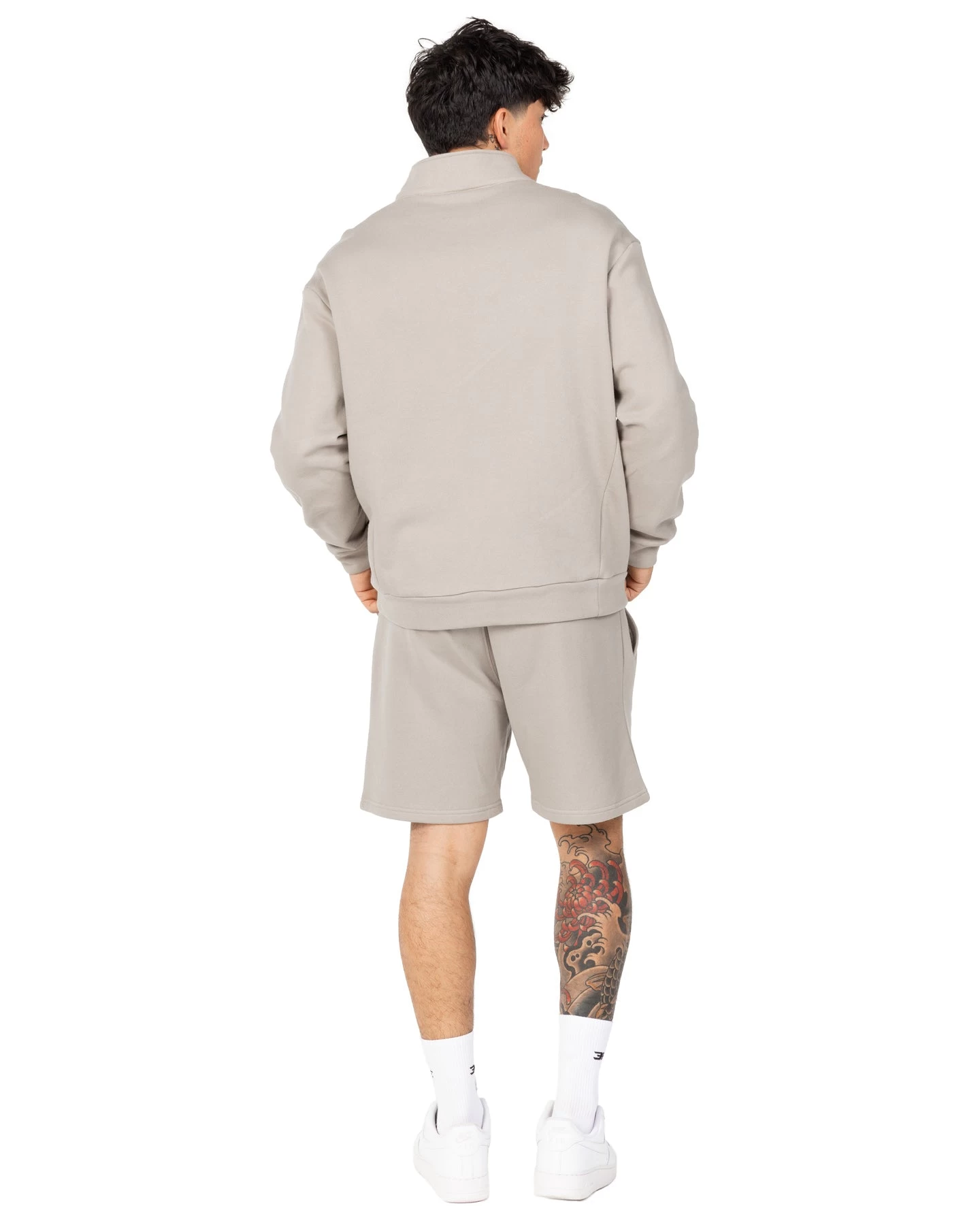 Elite Eleven Global Athletics 1/4 Zip - Vintage Khaki 7 Elite Eleven Global Athletics 1/4 Zip - Vintage Khaki - Image 7