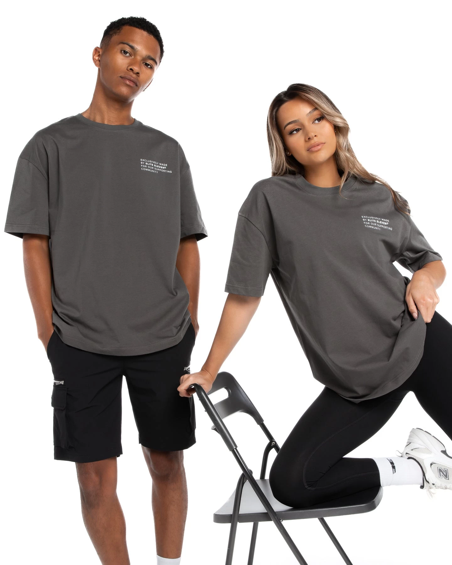 Elite Eleven Community Tee - Slate 1 Elite Eleven Community Tee - Slate