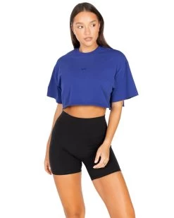 Elite Eleven Women's Classic Cropped Tee - Atlantic