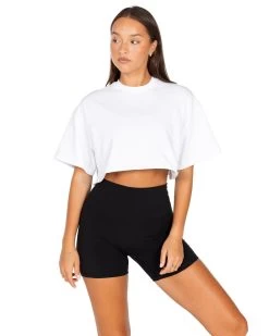 Elite Eleven Women's Classic Cropped Tee - White