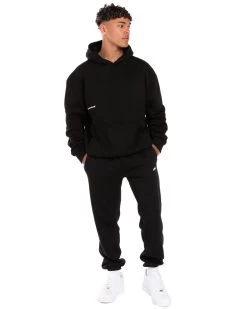 Elite Eleven Offset Hoodie - Black 11 Elite Eleven Offset Hoodie - Black -Fit Style Shop EEAUG2333129